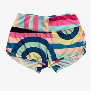 Zoot Riviera Shorts Womens L Large Multi LTD Run Classic Pull On 4 Way Stretch